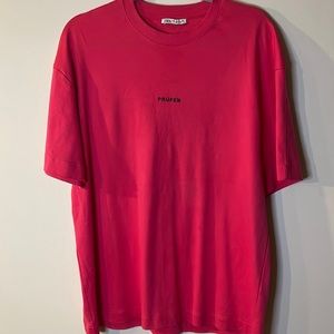 Pink Zara t shirt size large men